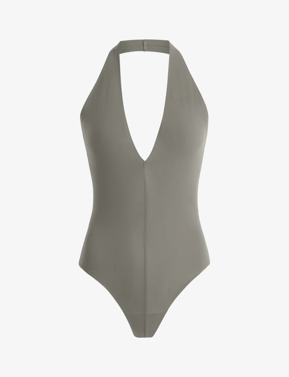 Ballet Deep Plunge Halter Bodysuit - Image 20