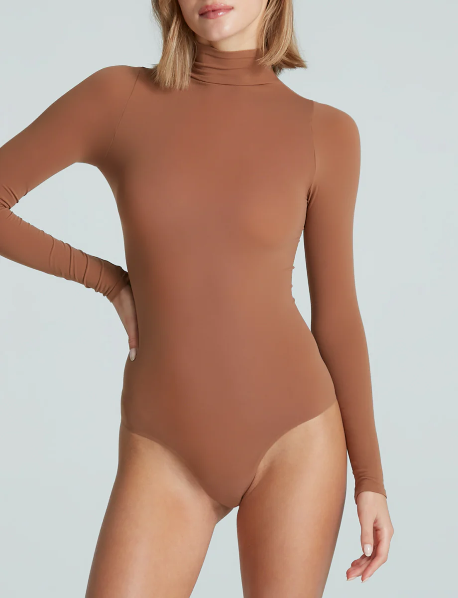 Ballet Long Sleeve Mockneck Bodysuit - Image 8