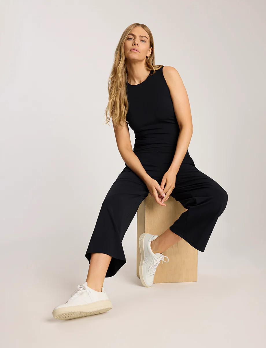 Butter Luxe Cropped Travel Trouser
