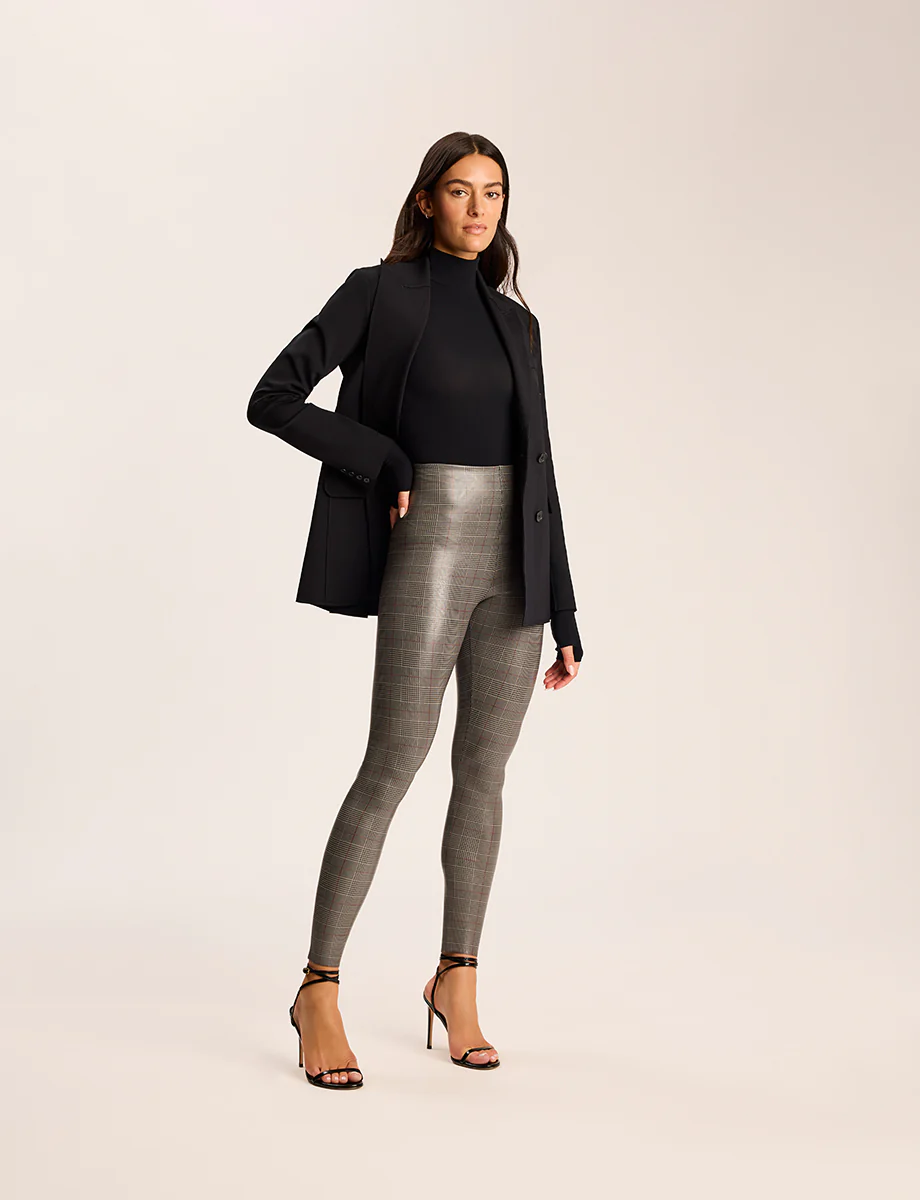 Faux Leather Print Legging - Image 2