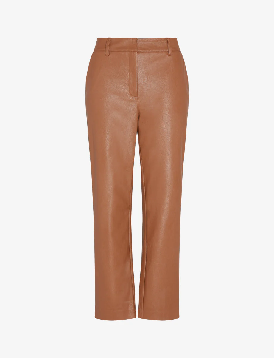 Faux Leather 7/8 Trouser - Image 11