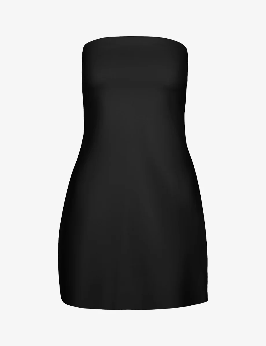 Neoprene Mini Tube Dress - Image 3