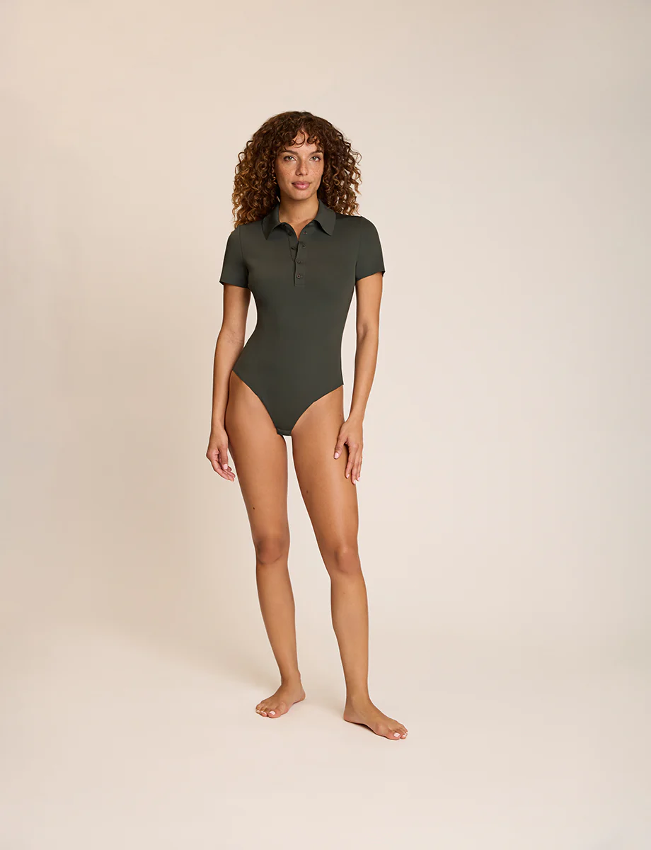 Neoprene Polo Bodysuit - Image 32