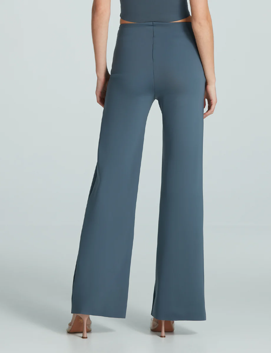Neoprene Wide Leg Pant - Image 17