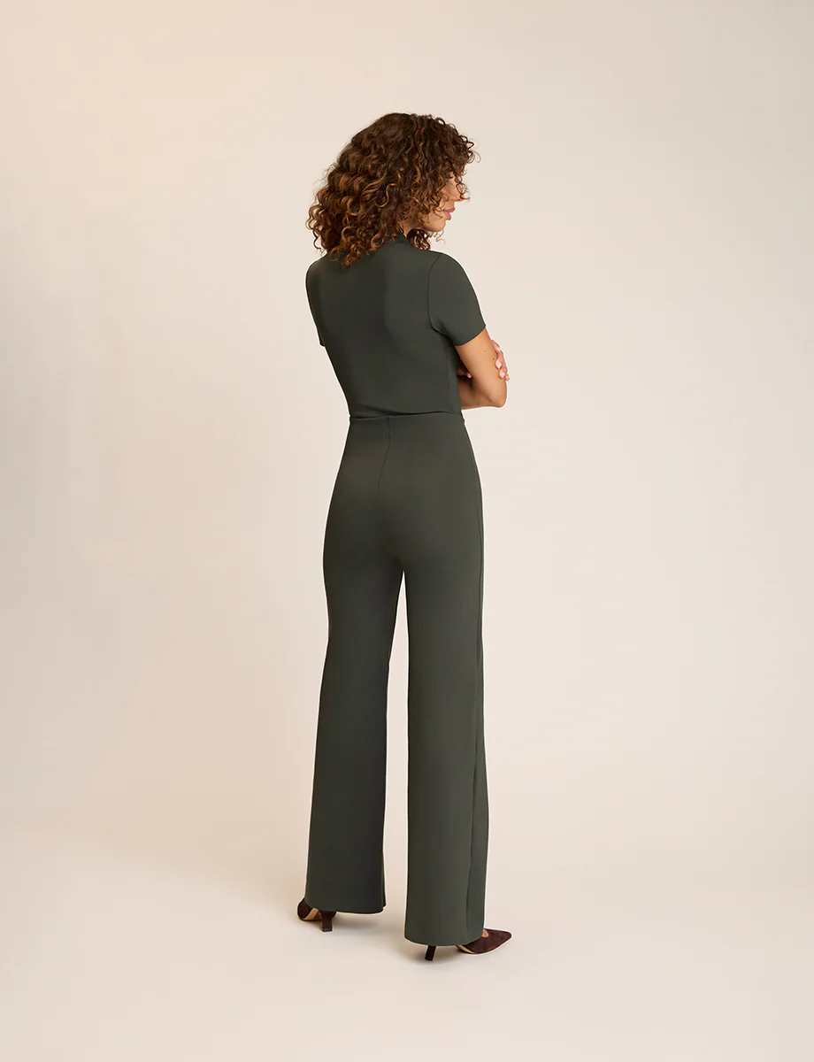 Neoprene Wide Leg Pant - Image 20