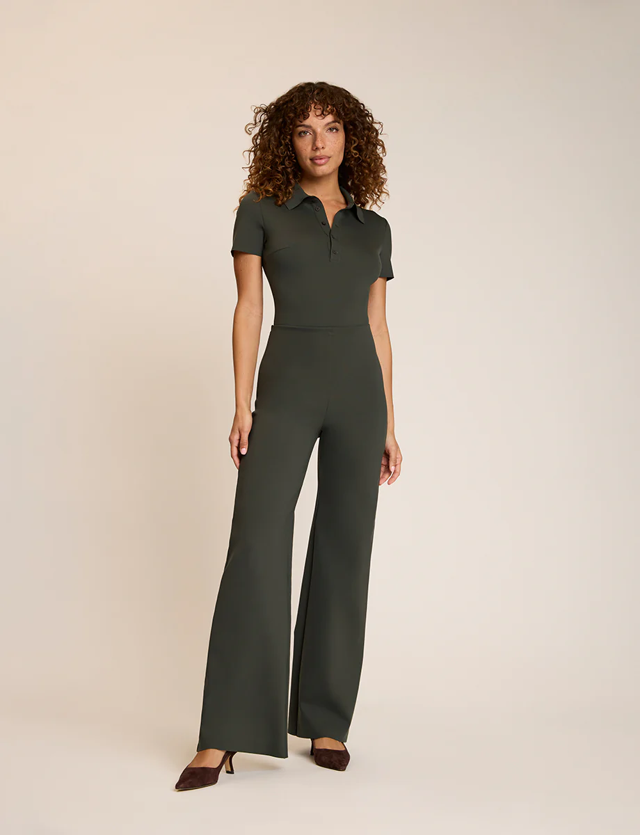 Neoprene Wide Leg Pant - Image 21