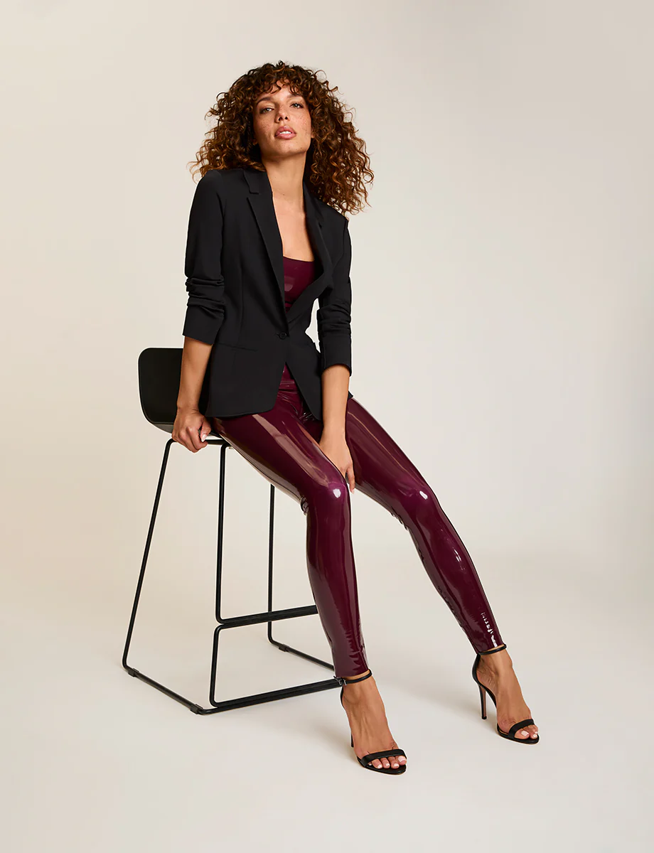 Faux Patent Leather Legging - Image 30