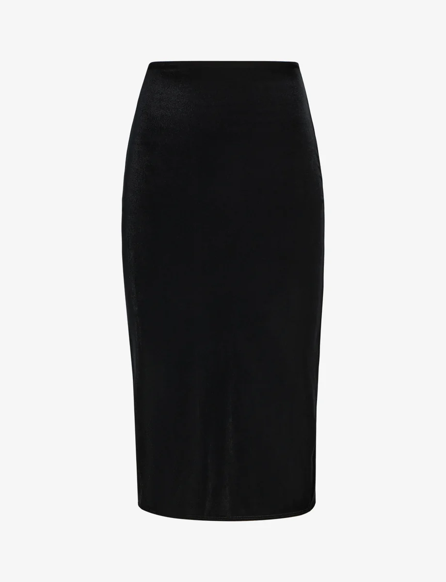 Velvet Midi Skirt - Image 5